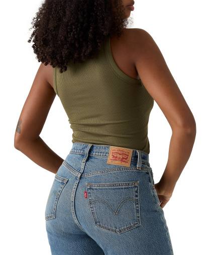 Levi's Women's 501 Curve High-Rise Straight-Leg Jeans - Weather Now