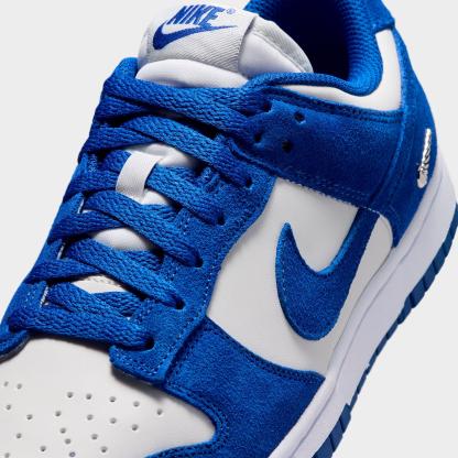 Women's Nithtke Dunk Low Mini Swoosh Casual Shoes - Old Royal/Photon Dust/White/Old Royal - Detail shot