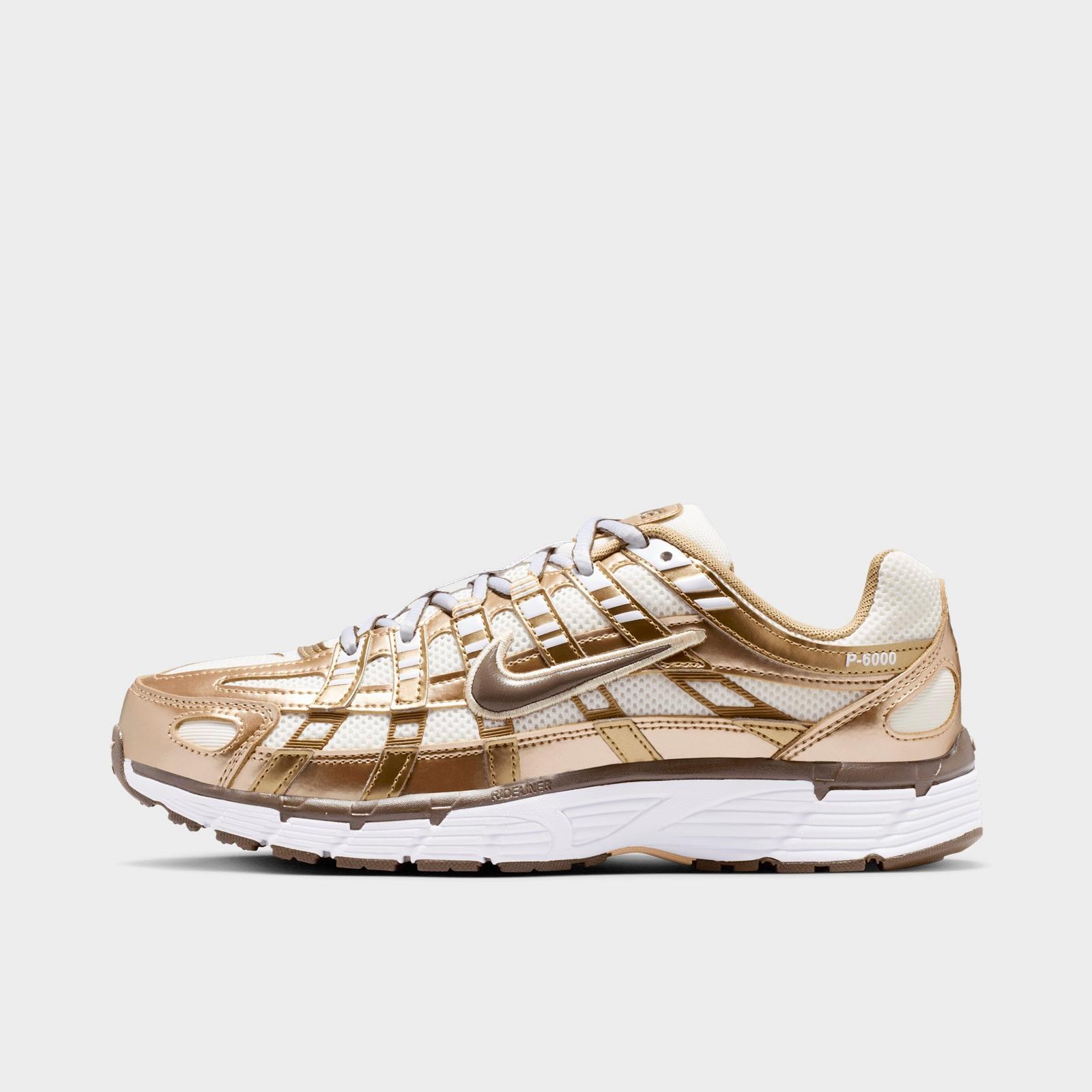 Women's Nike P-6000 Casual Shoes - Sail/Linen/White/Dark Hazel