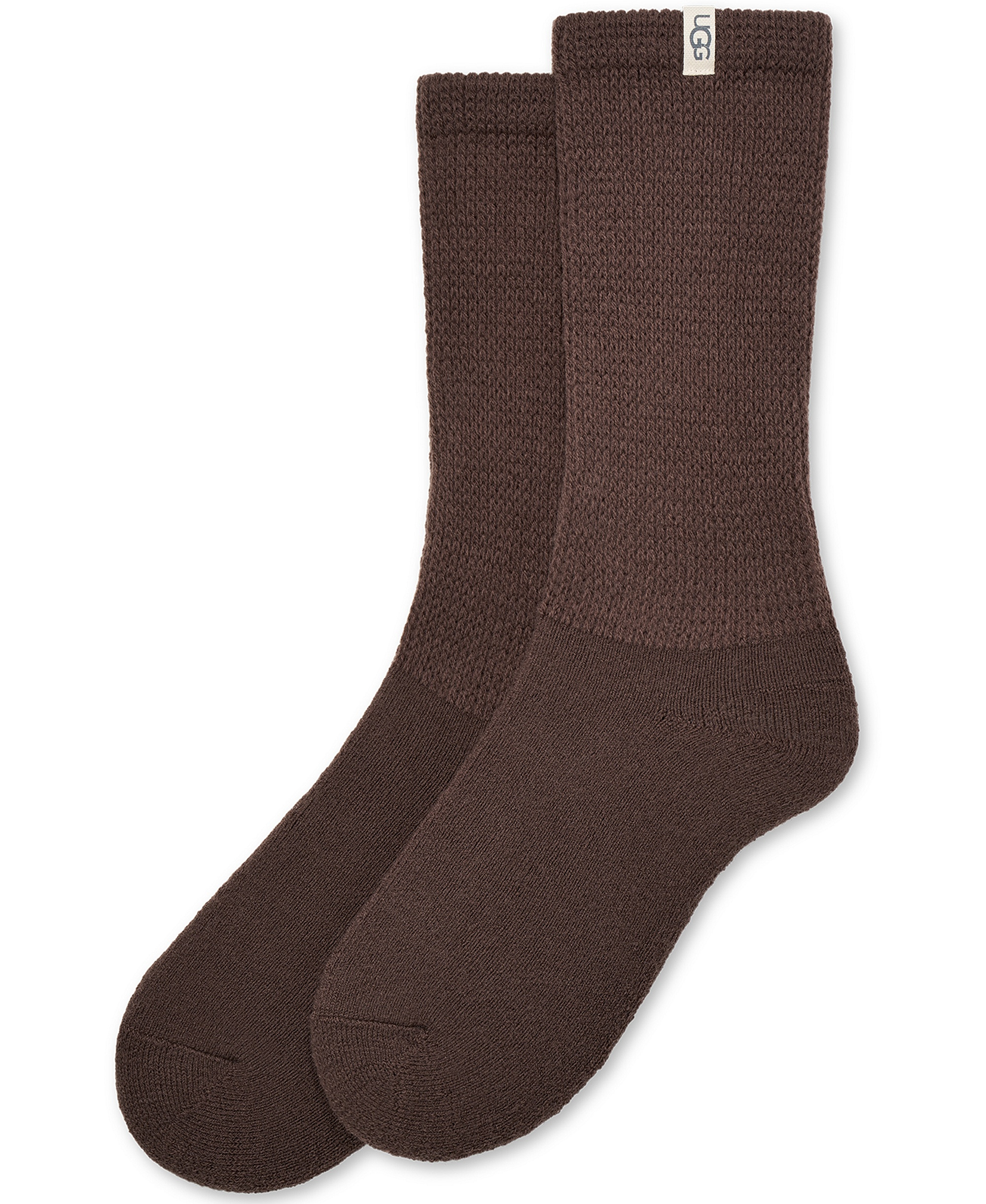 UGG Women's Shealy Cozy Crew Socks - Burnt Cedar
