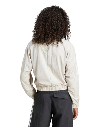 adidas Women's Essentials 3-Stripes Lifestyle Bomber Jacket - Wonder Alumina