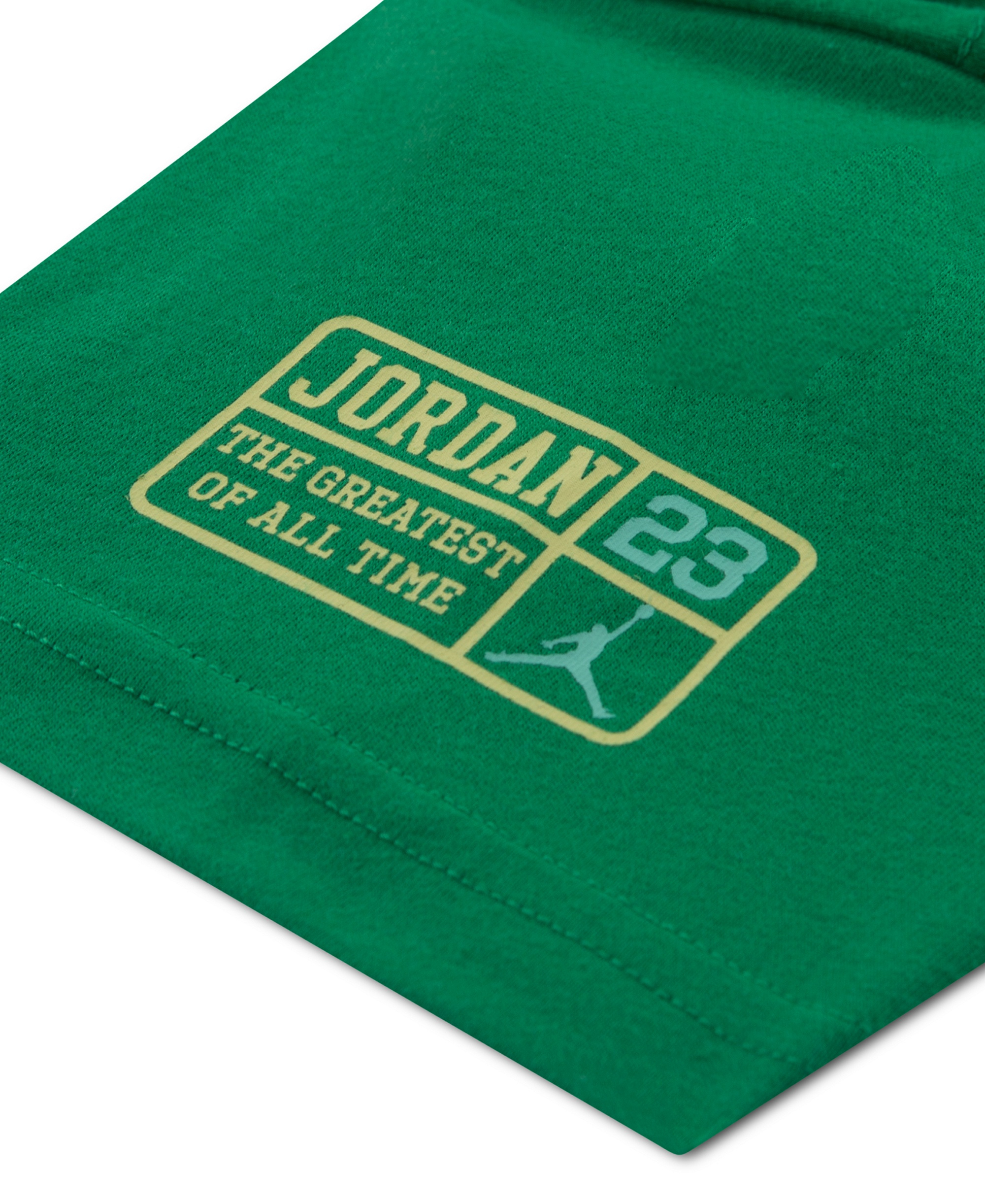 Jordan Boys' 8-20 Ball World Short-Sleeve T-Shirt - Lucky Green