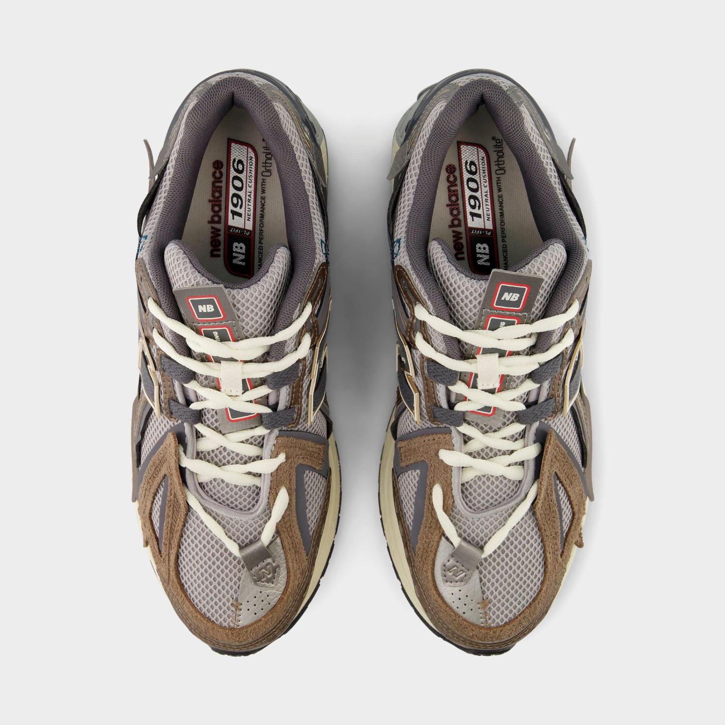 Men's New Balance 1906A Casual Shoes - Thunder Brown/Slate Grey - view 5