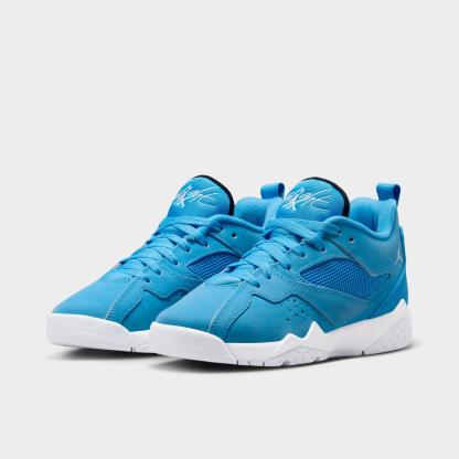 Big Kids' Air Jordan MVP 92 Basketball Shoes - University Blue/White/Black - view 2