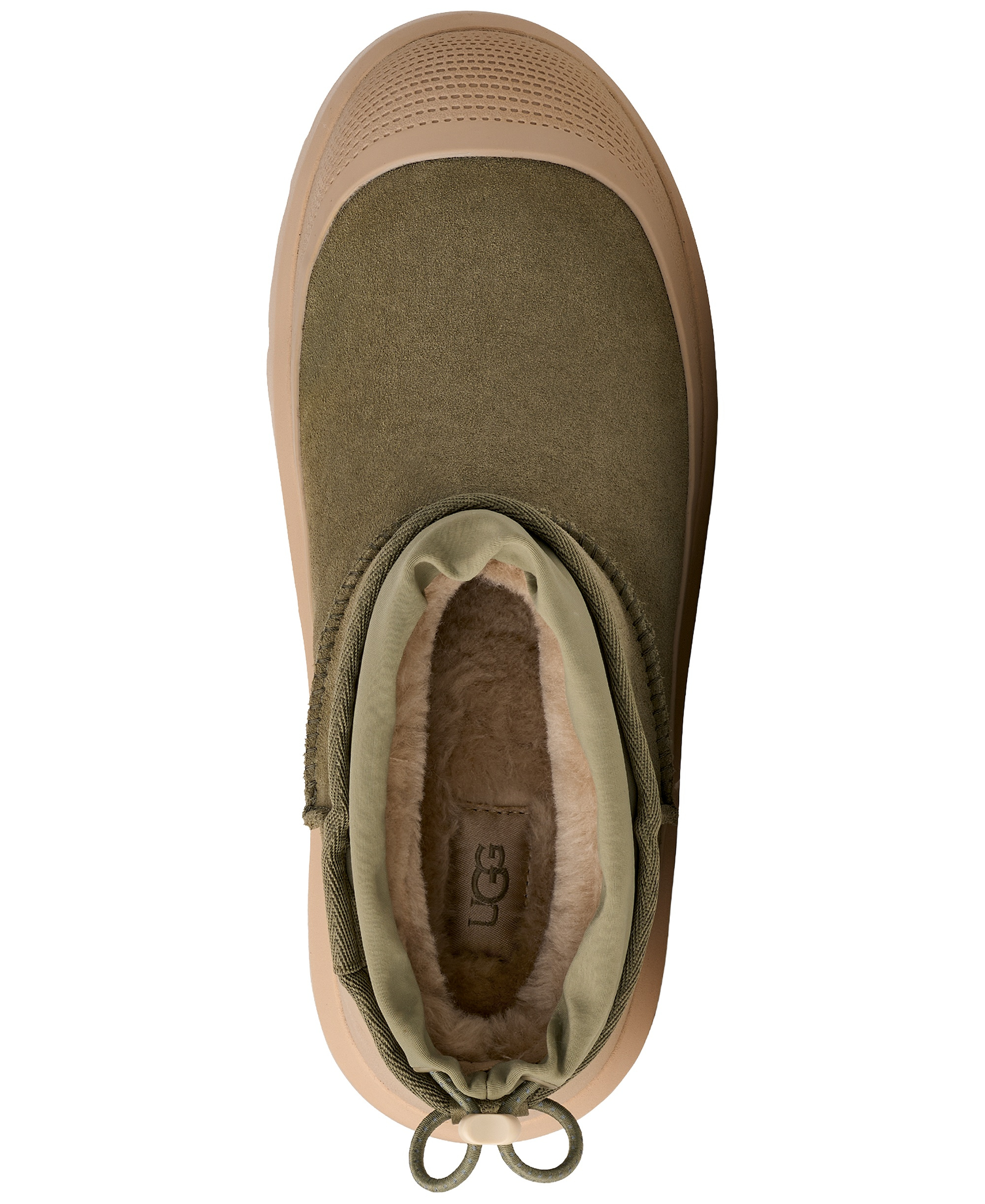 UGG® Men's Classic Ultra Mini Weather Hybrid Boots - Burnt Olive/Mustard Seed