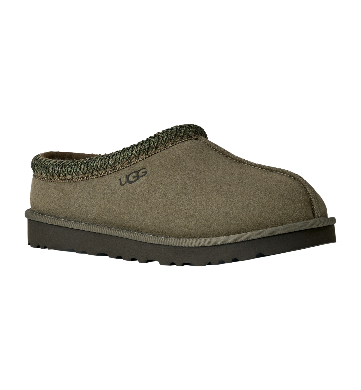 UGG® Men's Tasman II Round-Toe Slippers - Burnt Olive/Forest Night