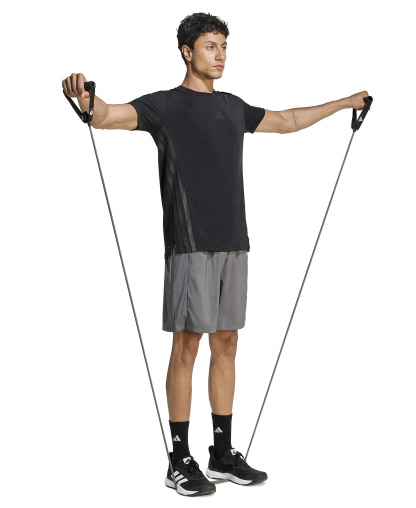 adidas Men's Workout Essentials Base Woven Shorts - Gray Five