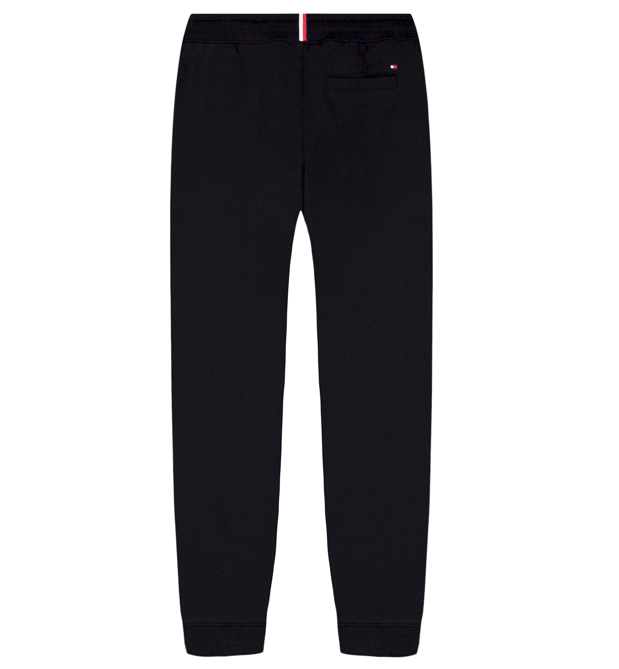 Tommy Hilfiger Boys' 8-20 Logo Knit Jogger Pants - Black