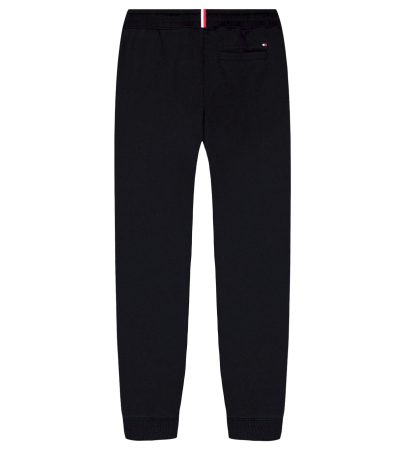 Tommy Hilfiger Boys' 8-20 Logo Knit Jogger Pants - Black