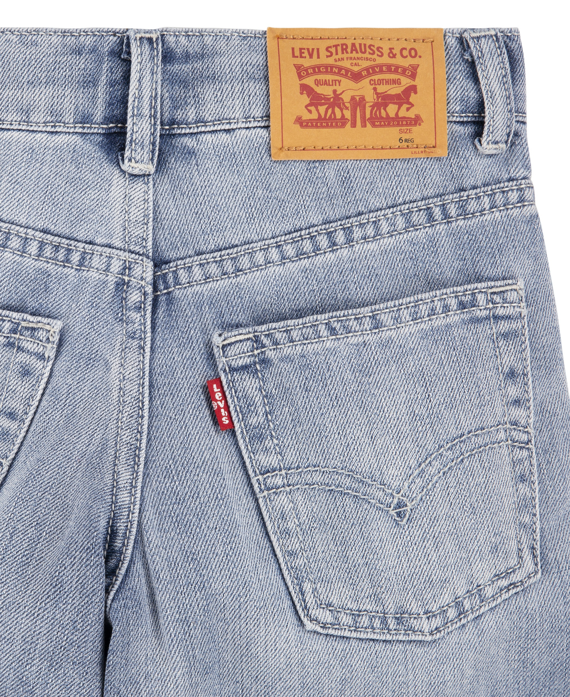 Levi's Boys' 8-20 Stay Loose Denim Shorts - Make Me