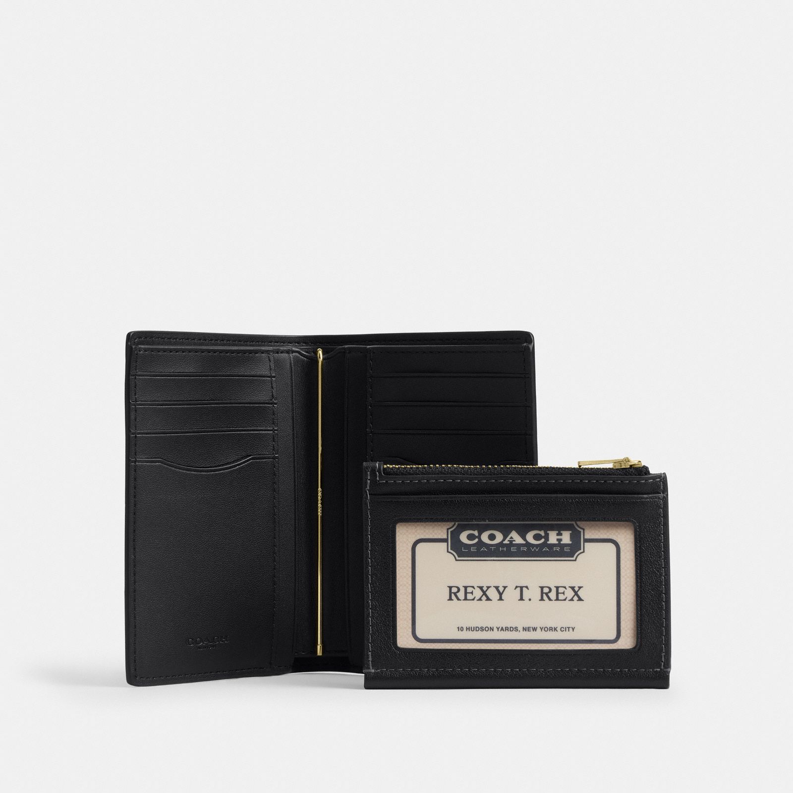 2-In-1 Wallet - Gold/Black - view 5