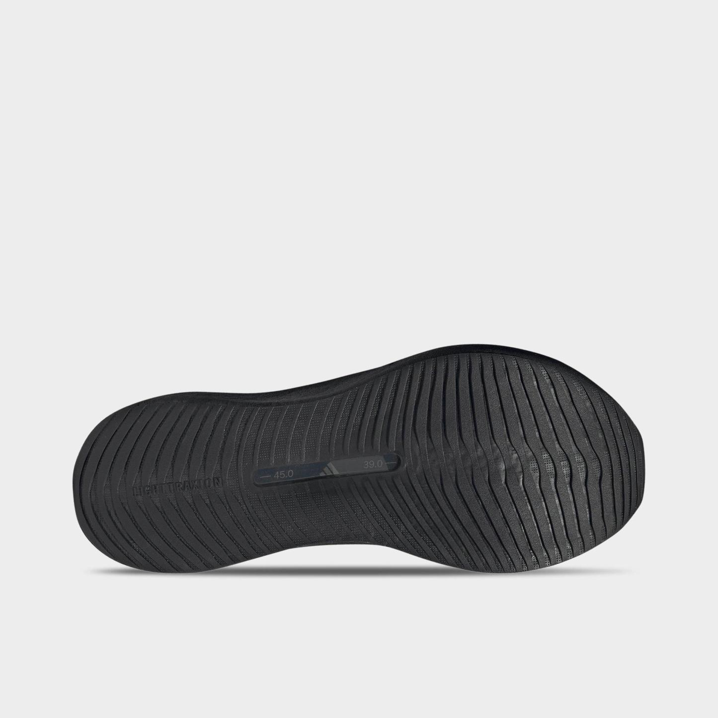 Men's adidas Hyperboost Edge Running Shoes - Part 1 - Core Black/Carbon/Carbon - Bottom view