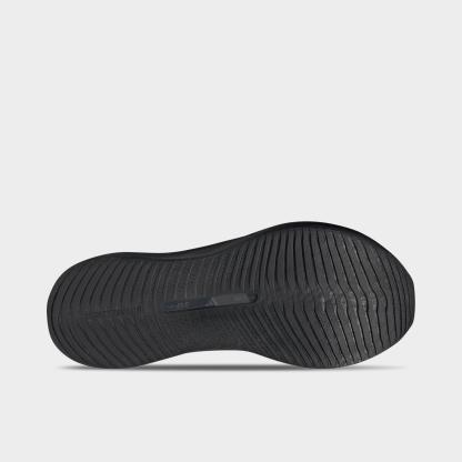 Men's adidas Hyperboost Edge Running Shoes - Part 1 - Core Black/Carbon/Carbon - Bottom view
