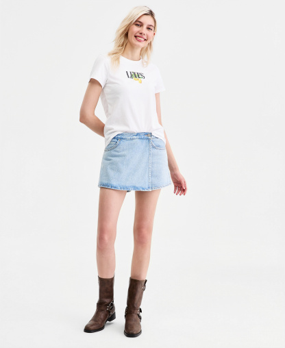 Levi's Women's Non-Stretch Skort - Abraided