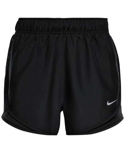 Nike Women's Tempo Dri-FIT Mid-Rise Running Shorts - Black/Reflective Silver