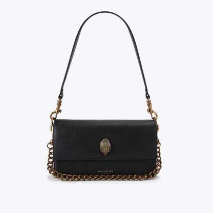 Kurt Geiger London Sloane Soft Shoulder Bag - Black
