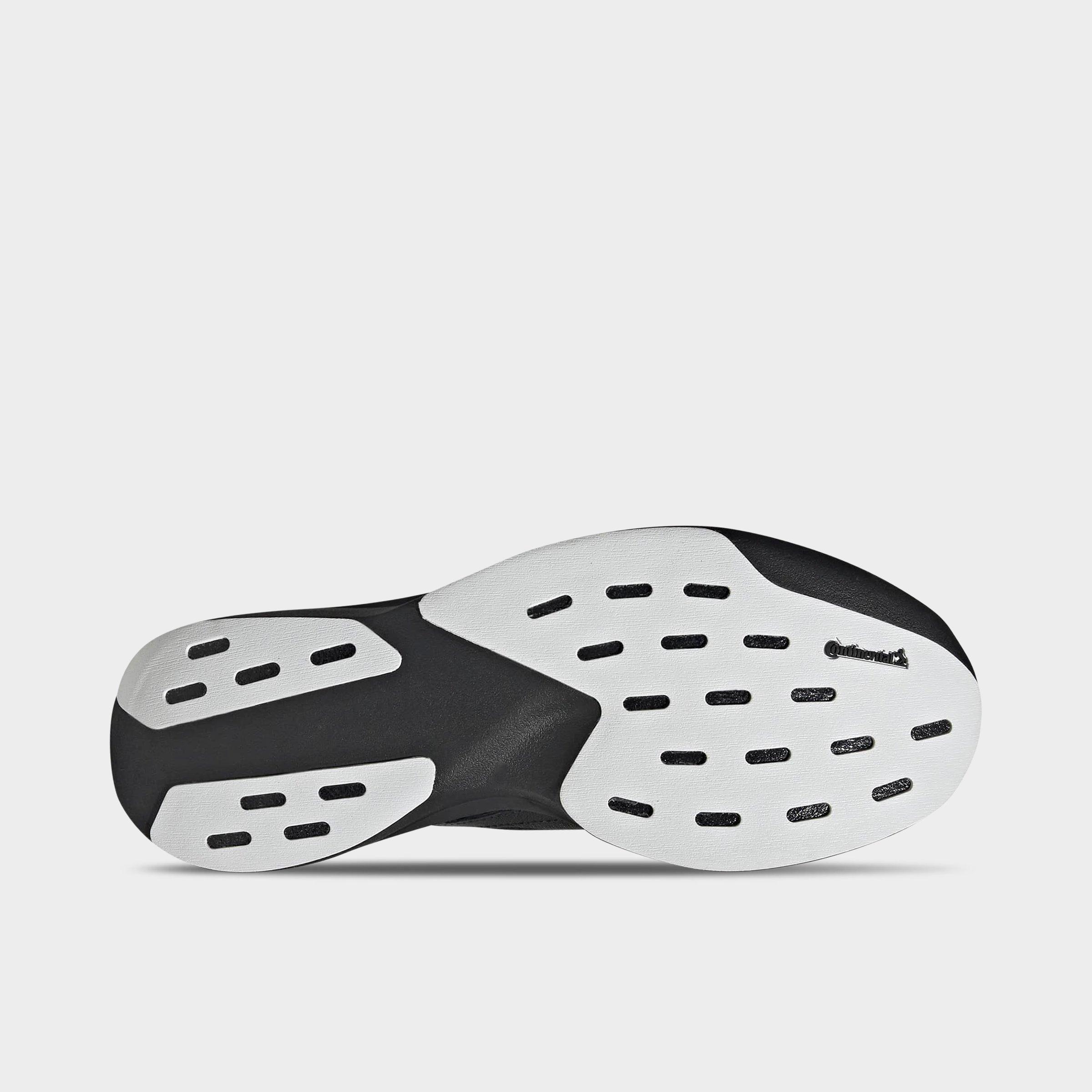 Men's adidas Lightblaze EVO SL Casual Shoes - Core Black/Iron Metallic/Cloud White - Bottom view