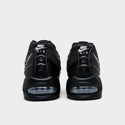 Men's Nithtke Air Max 95 Big Bubble Scorpion Casual Shoes - Part 2 - Black/Metallic Silver/Cool Grey/White - Back view