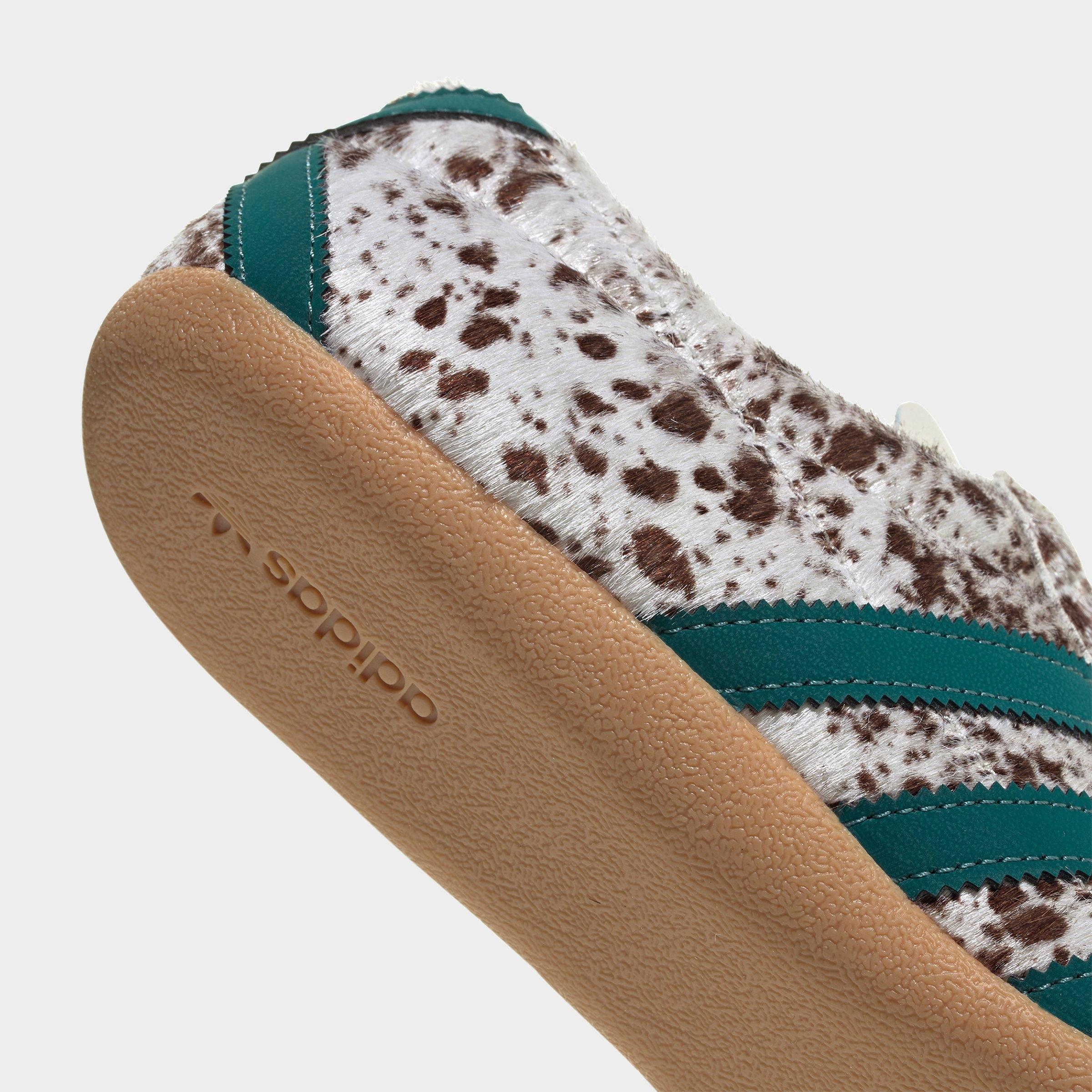 Women's adidas Originals Tokyo Casual Shoes - Part 2 - Off White/Rich Green/Dark Brown - Detail shot
