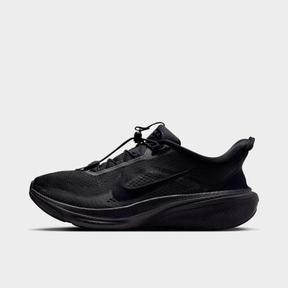 Men's Nithtke Pegasus 42 EasyOn Running Shoes - Black/Anthracite/Black - Left shoe facing left. Outside of the shoe.