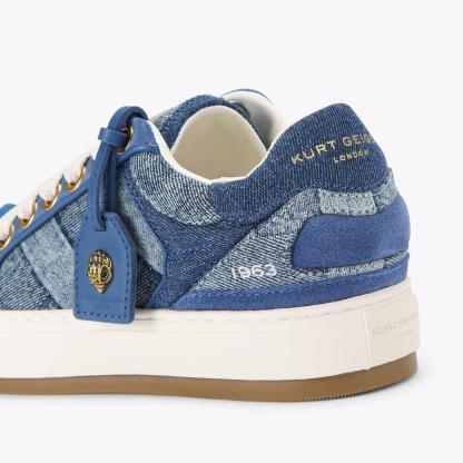 Kurt Geiger London Southbank Tag Sneaker - Blue - view 4