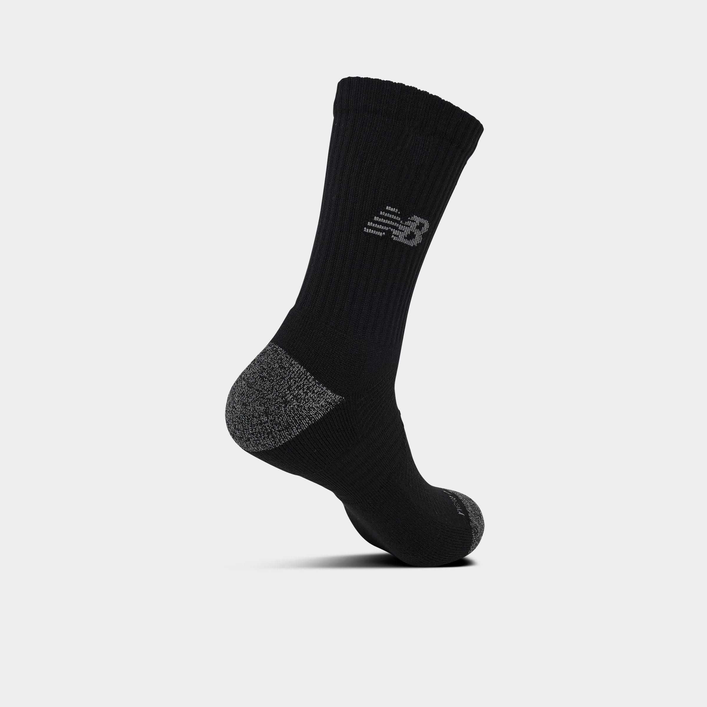 New Balance Active Crew Socks (3-Pack) - Core Black - view 4