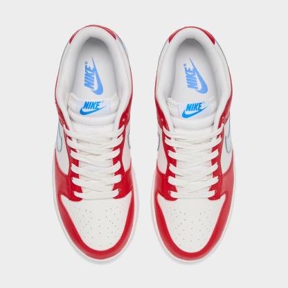 Women's Nike Dunk Low WNBA 30th Casual Shoes - Action Red/Sail/Light Photo Blue/Multi-Color