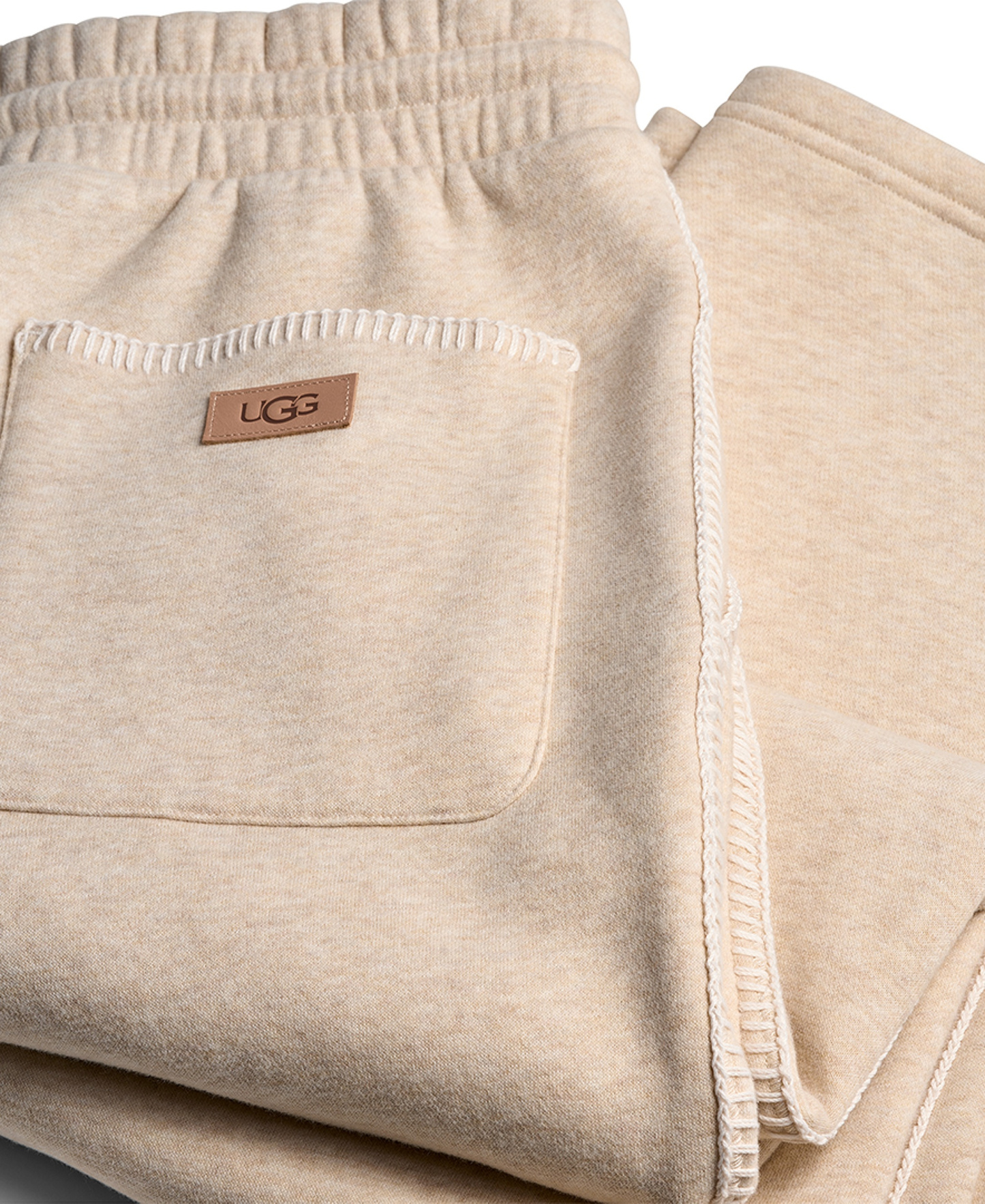 UGG Women's Classic Mid-Rise Straight-Leg Pants - Sand Heather