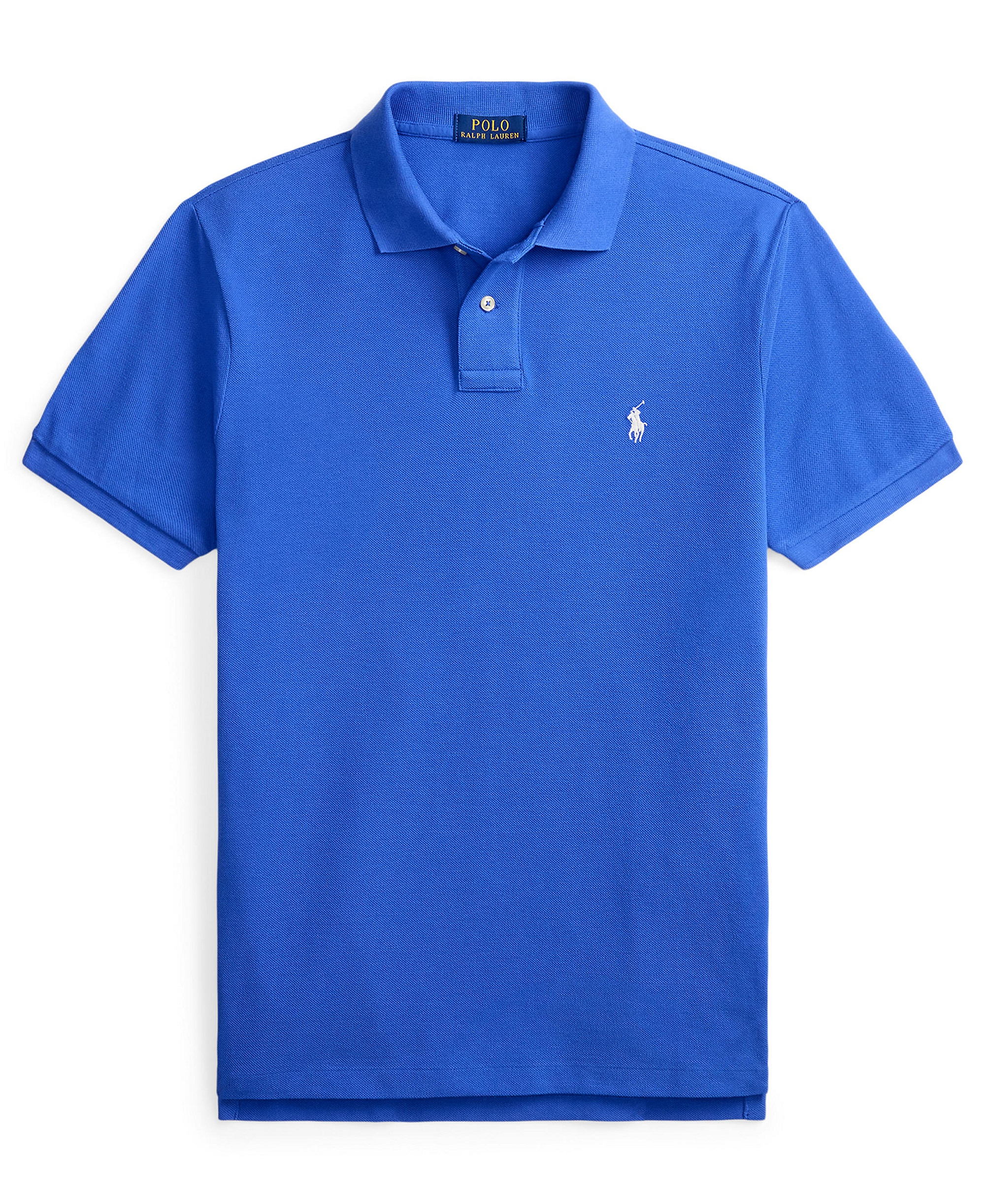 Polo Ralph Lauren Men's Classic-Fit Mesh Polo Shirt - New Iris Blue