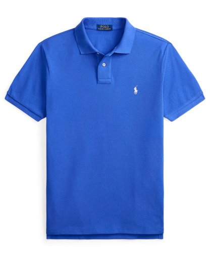 Polo Ralph Lauren Men's Classic-Fit Mesh Polo Shirt - New Iris Blue