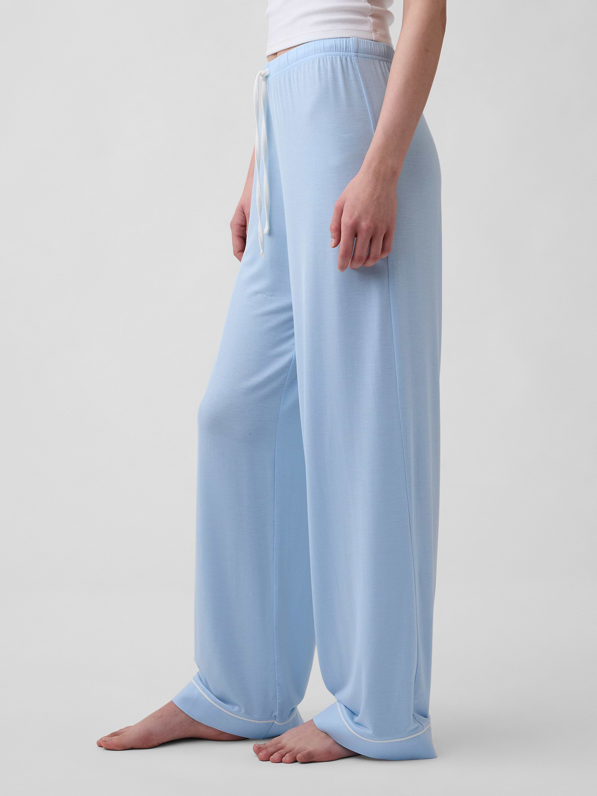 SoftMade Modal PJ Pants - Cerulean blue