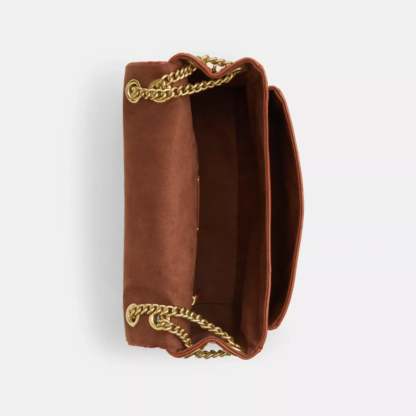 Elodie Crossbody Bag With Quilting - Gold/Cinnamon - view 4