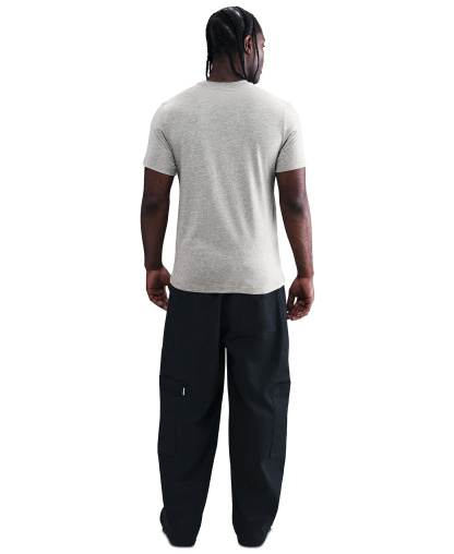 Nike Men's Swoosh Short-Sleeve T-Shirt - Dark Gray Heather