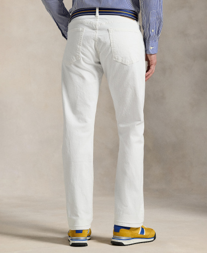 Polo Ralph Lauren Men's Hampton Relaxed Straight Jeans - Hudson White