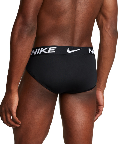 Nike Men's 3-Pack Dri-FIT Essential Micro Hip-Brief - Black