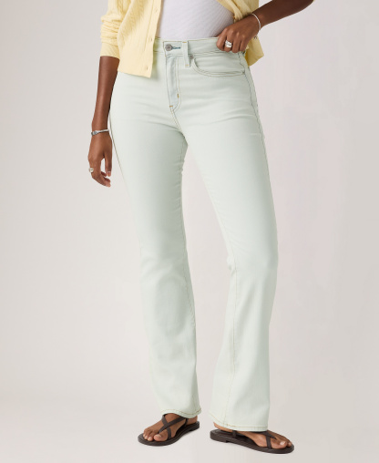 Levi's 725 High-Waist Classic Stretch Bootcut Jeans - Lake Life