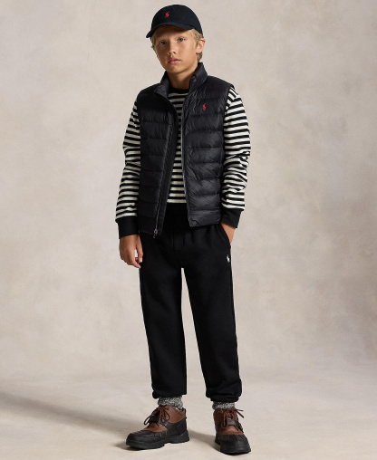 Polo Ralph Lauren Boys' 8-20 The Colden Packable Quilted Vest - Polo Black