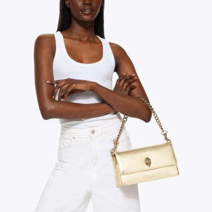 Kurt Geiger London Sloane Soft Shoulder Bag - Metallics - view 2