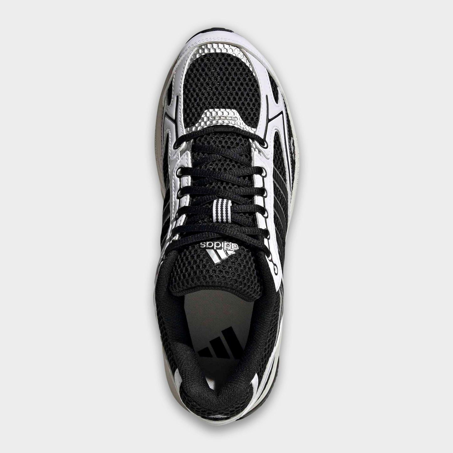 Men's adidas Spiritain 2000 Casual Shoes - Part 1 - Cloud White/Core Black/Matte Silver - Top view