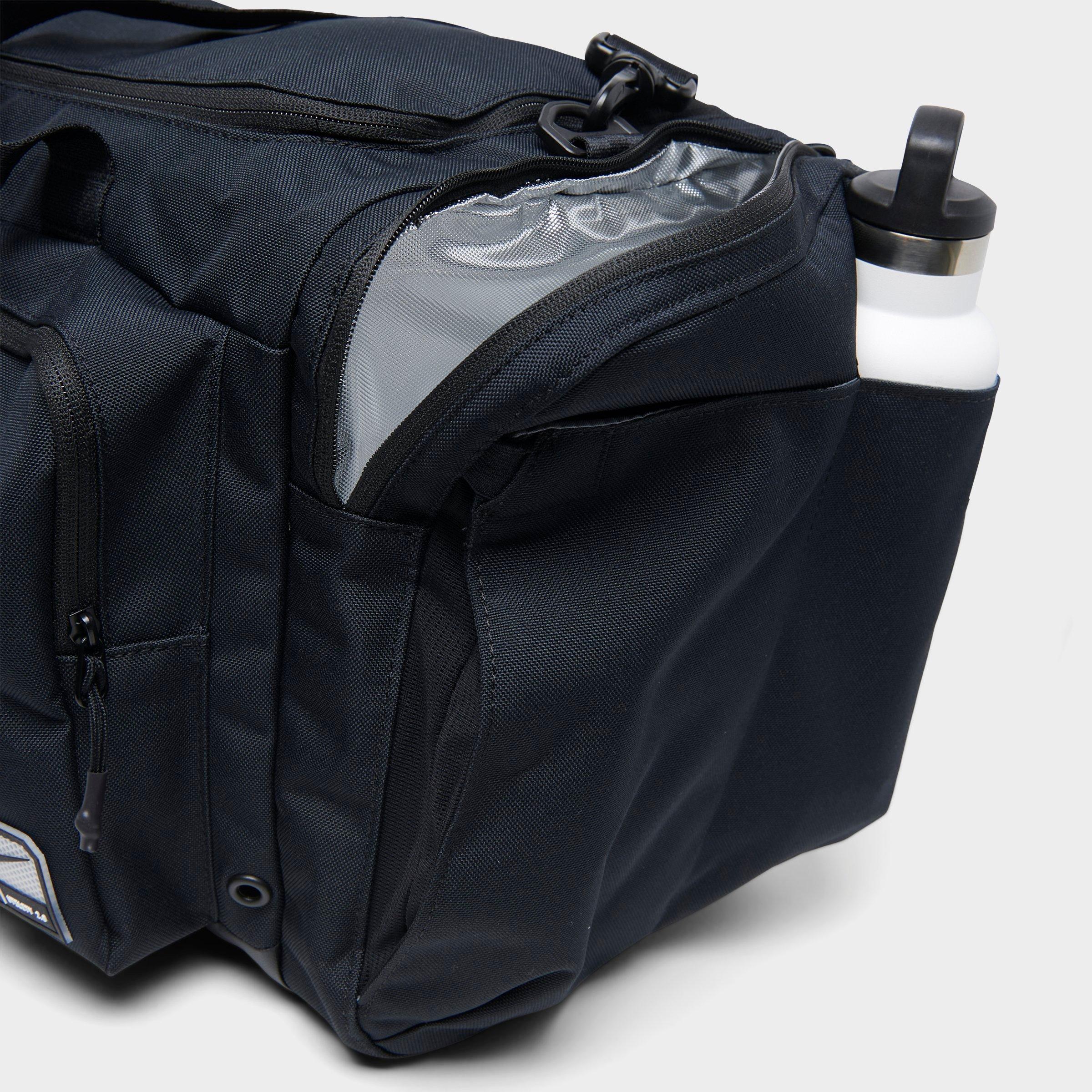 Nithtke Utility Power 2.0 Duffel Bag (Medium, 51L) - Black/Black/White