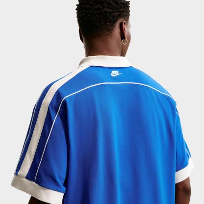Men's Nithtke Sportswear Club Oversized Polo Shirt - Game Royal/Sail/Sail/Sail