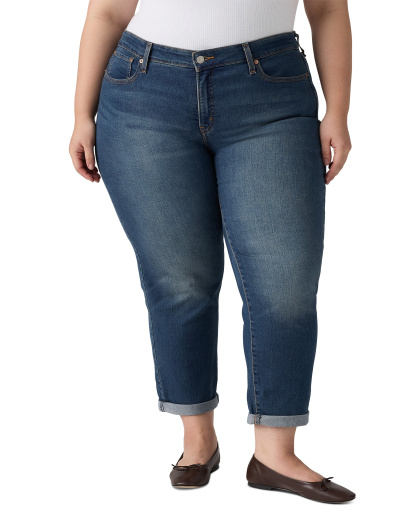 Levi's Women's Relaxed Boyfriend Tapered Leg Jeans - Working Late