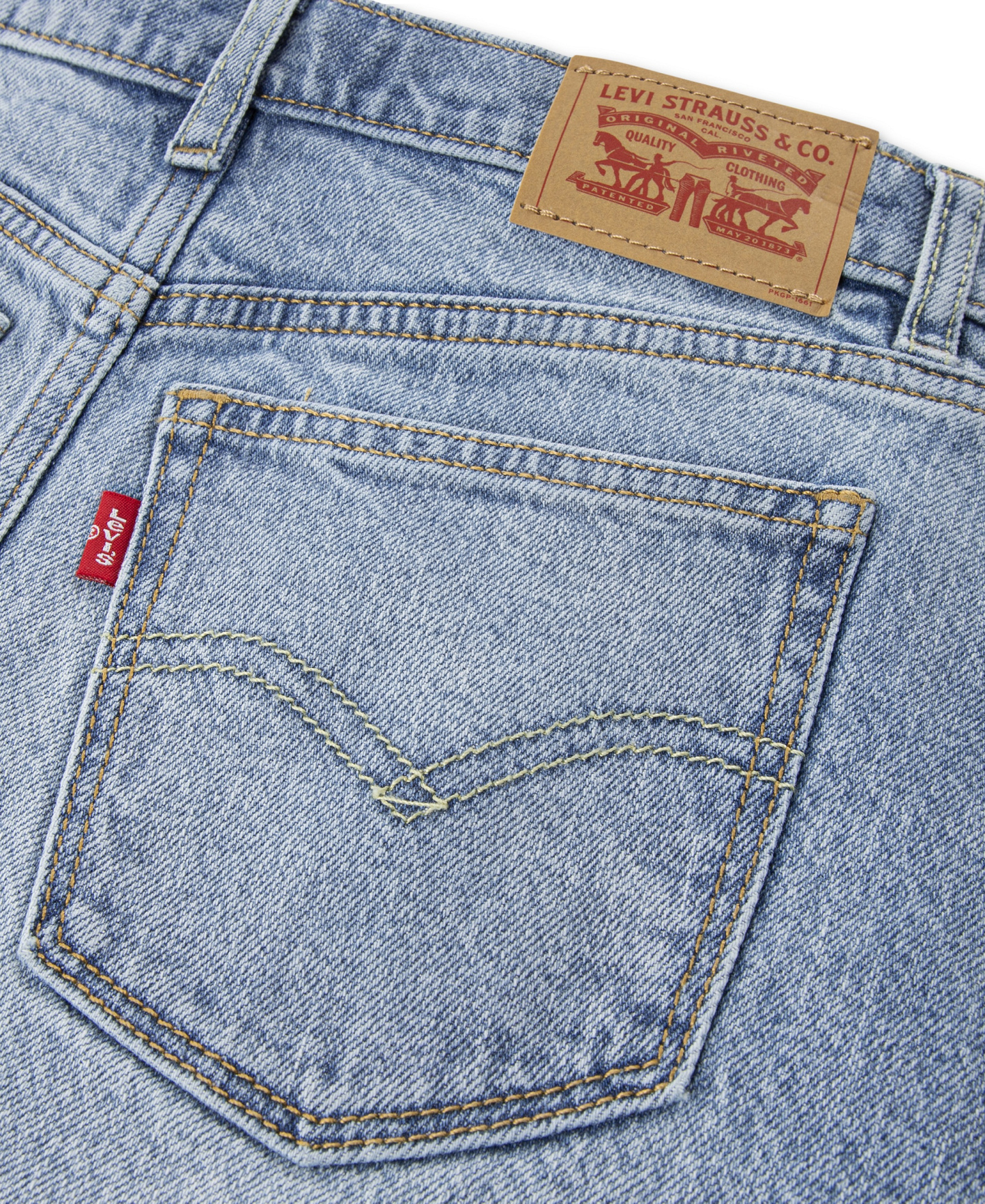 Levi's Girls' 7-16 Icon Denim Skirt - Coastal Drift