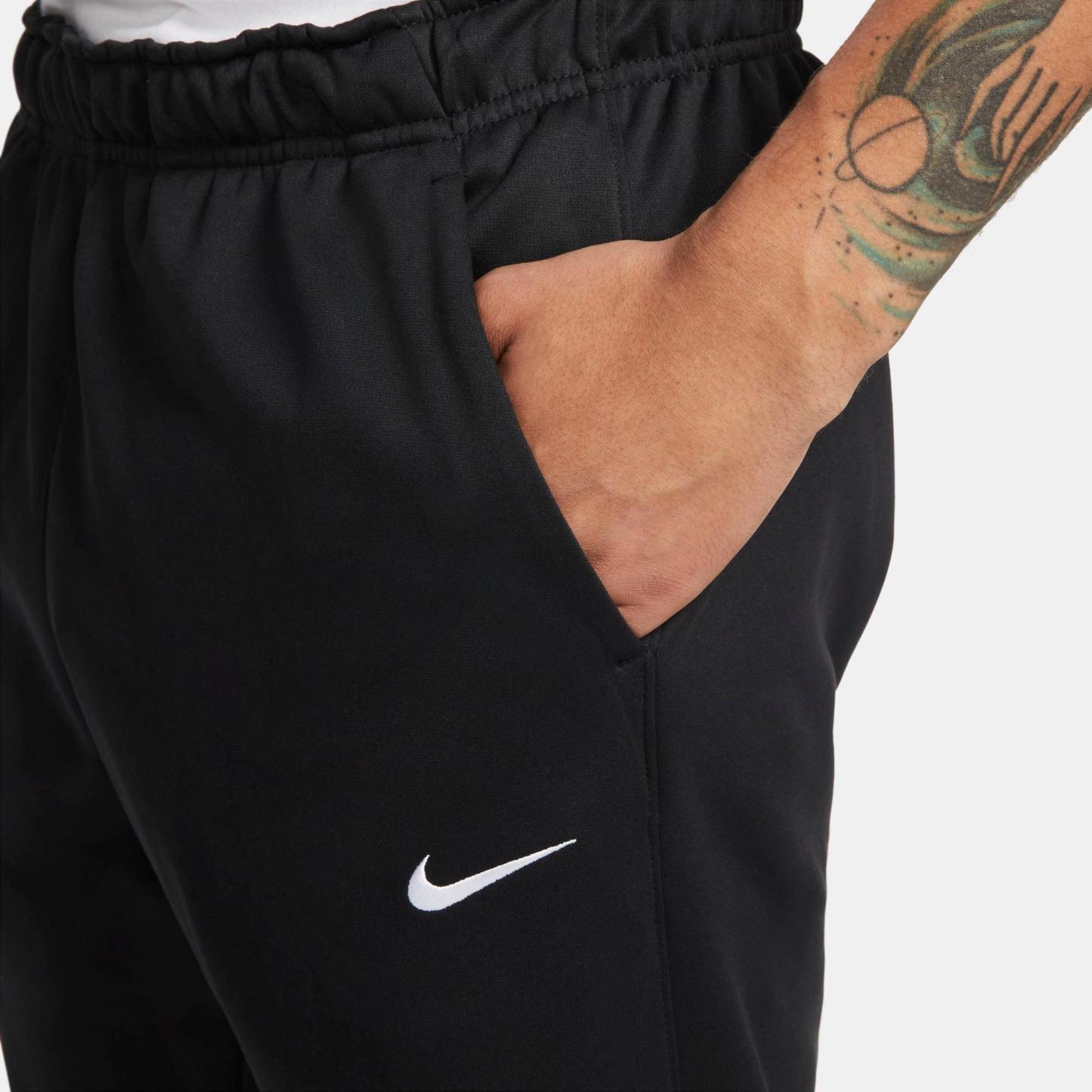 Men's Nithtke Therma-FIT Tapered Fitness Sweatpants - Black/Black/White