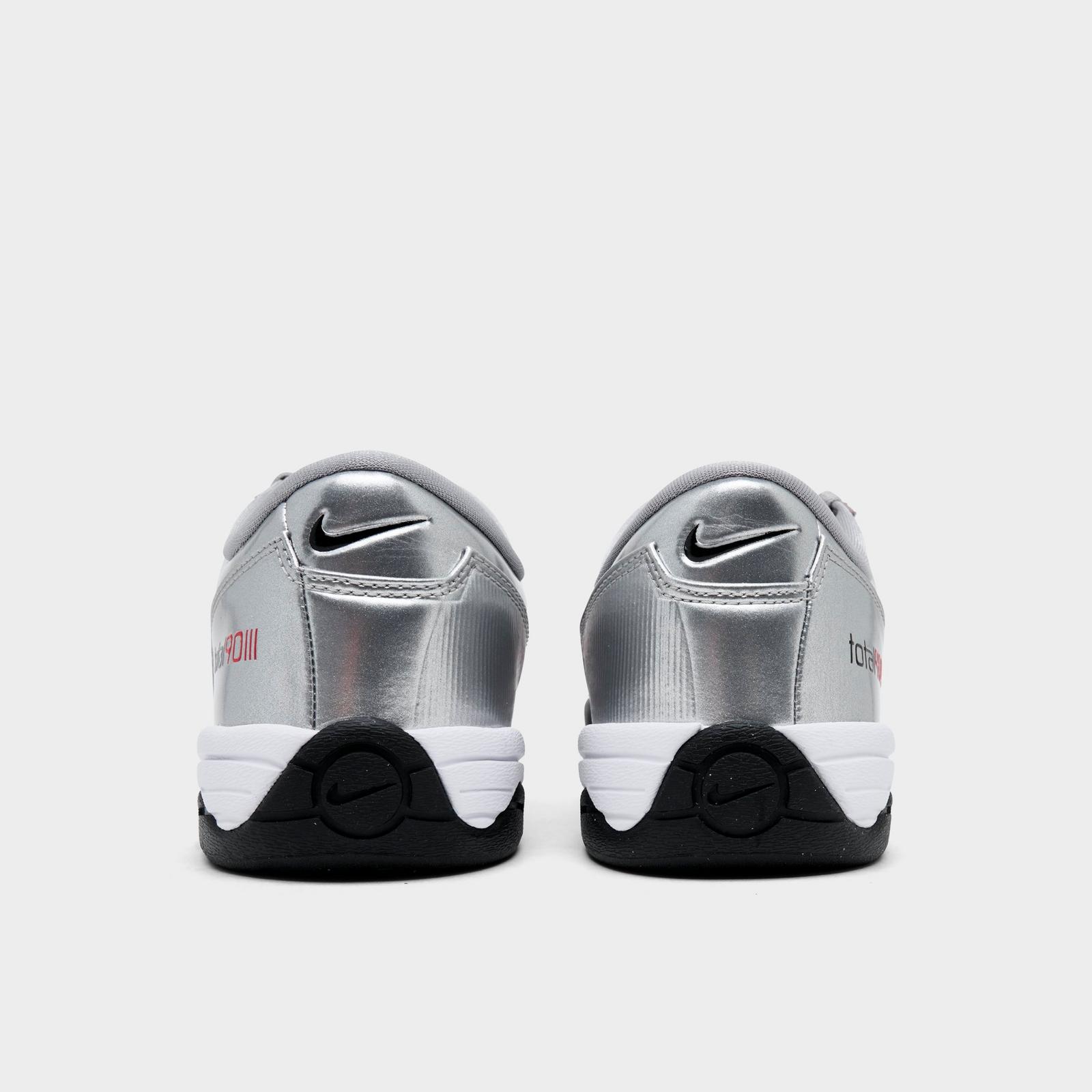 Men's Nike Total 90 Casual Shoes - Metallic Silver/Black