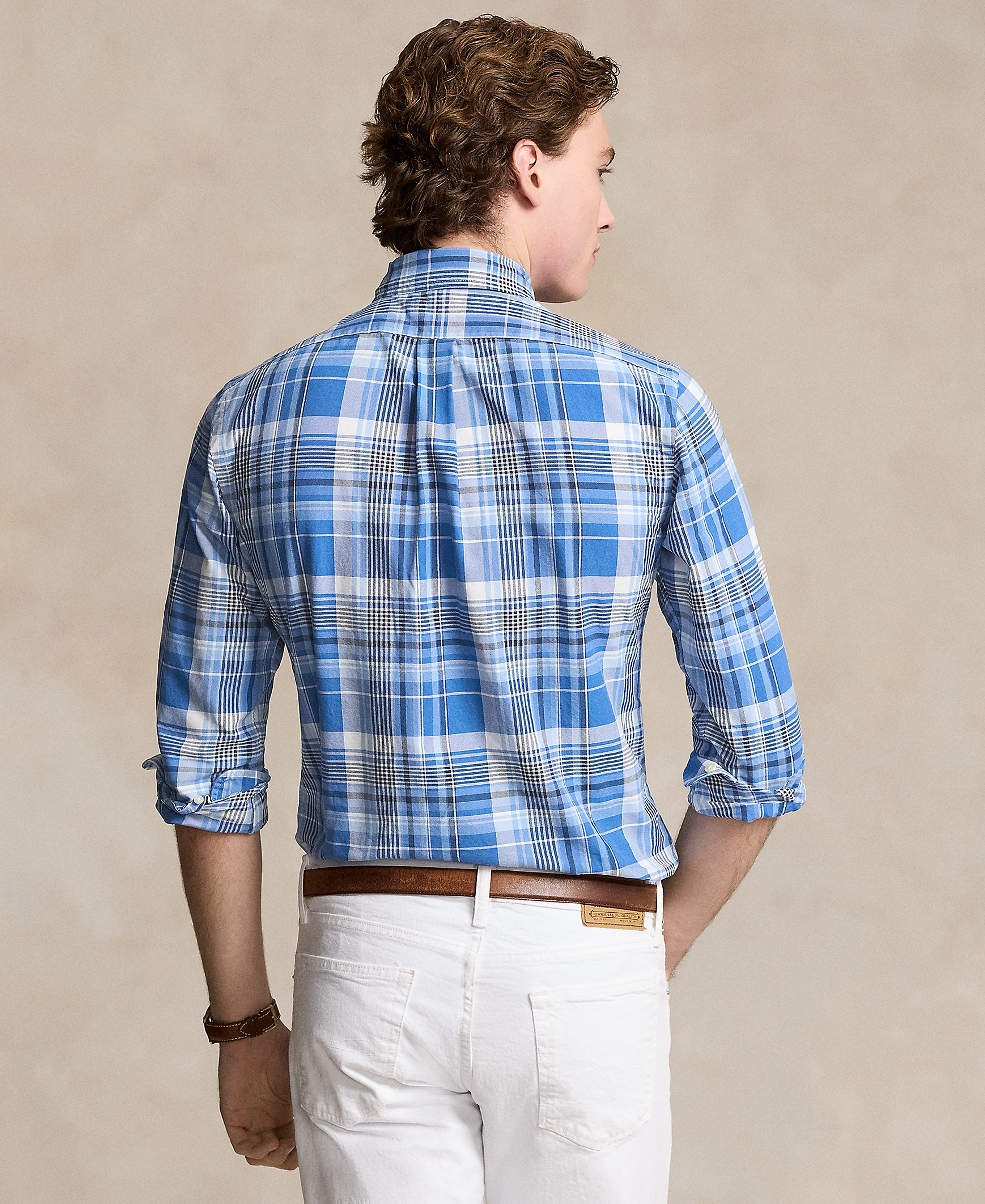 Polo Ralph Lauren Men's Classic-Fit Oxford Shirt - Blue Multi