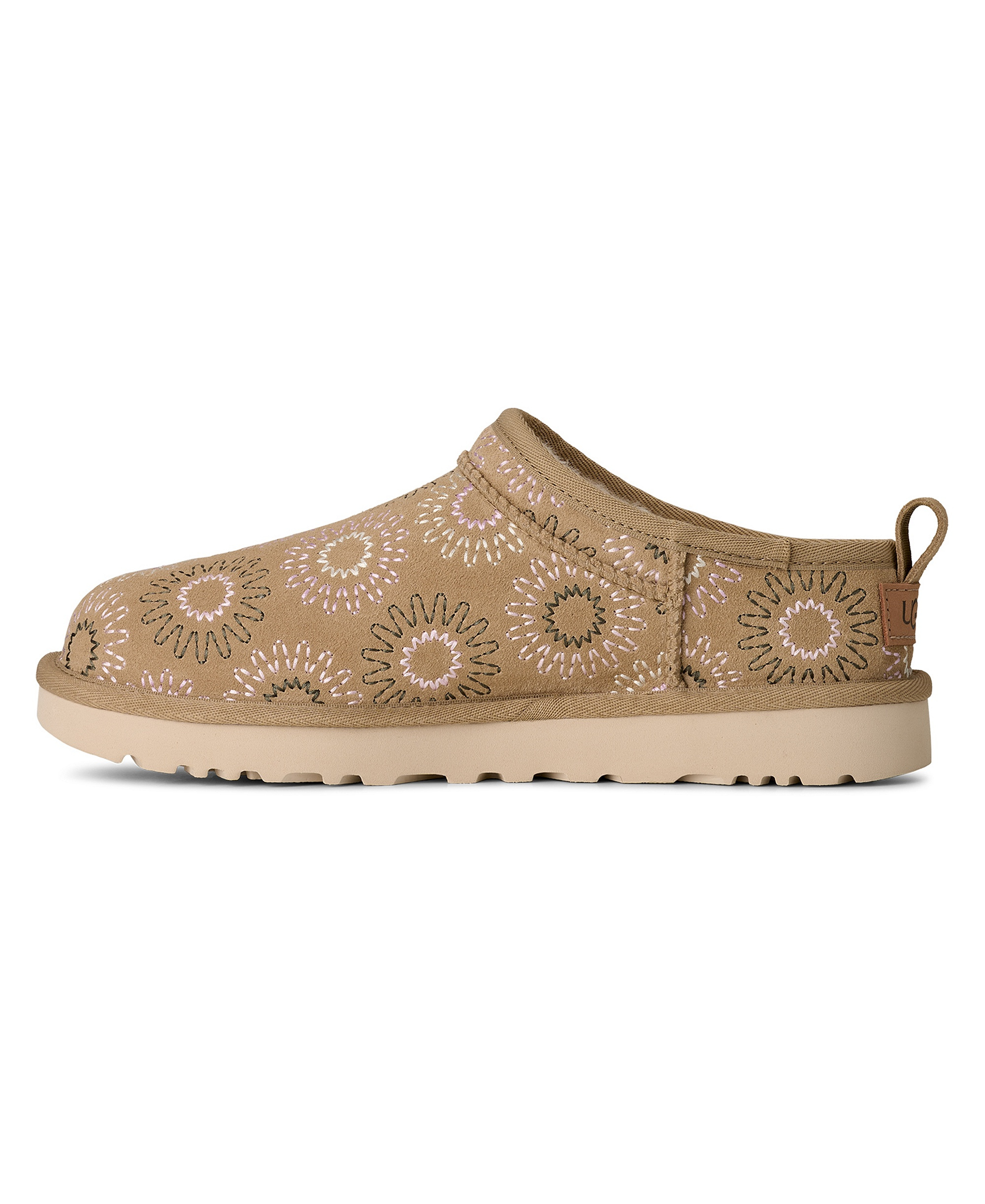 UGG® Women's Classic Micro Sun Stitch Slip-On Slippers - Mustard Seed