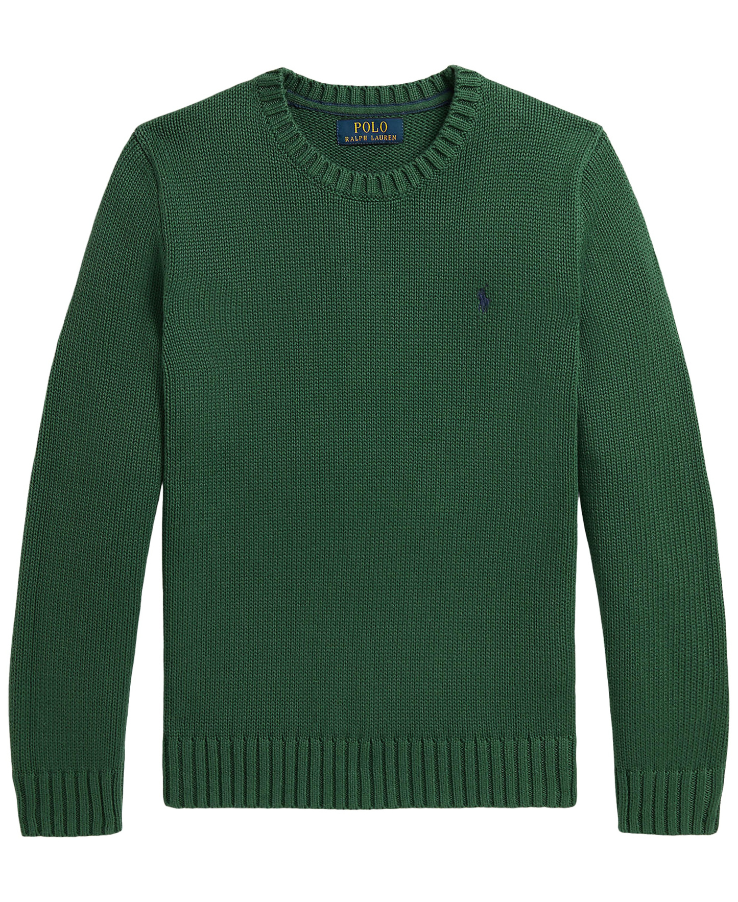 Polo Ralph Lauren Boys' 8-20 Cotton Crewneck Sweater - Verano Green