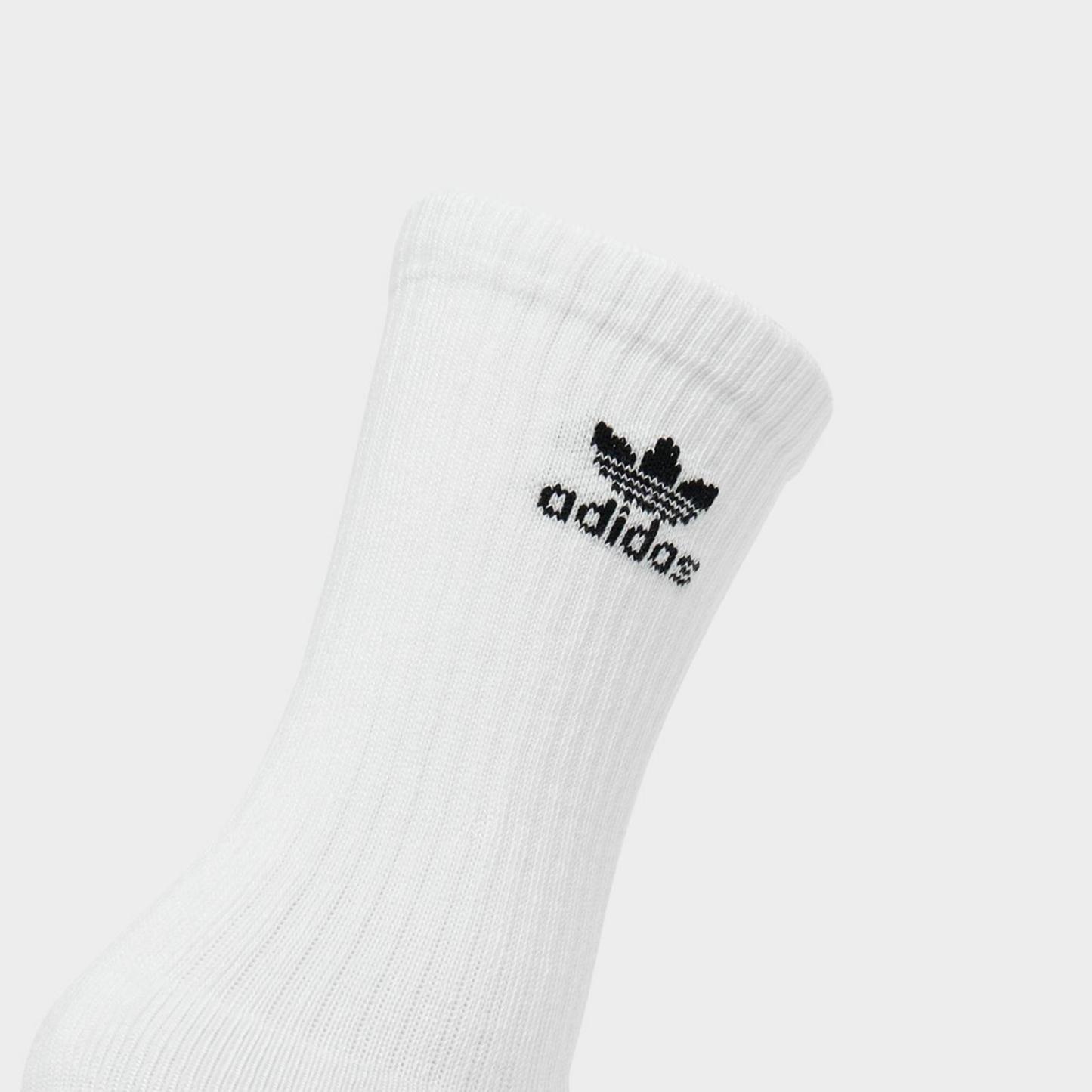 adidas Originals Trefoil 2.0 Crew Socks (6-Pack) - White - view 6
