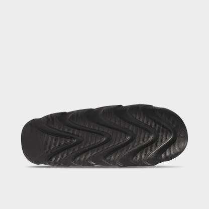 Men's adidas Anthony Edwards 3 Mules - Core Black/Lucid Red - Bottom view